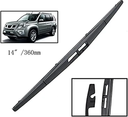 Vista 3 de Limpiaparabrisas trasero de coche, para Nissan para X-Trail T31 2007-2012, limpiaparabrisas trasero de coche