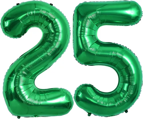 Vista 51 de Globos de números grandes, negros, de 40 pulgadas
