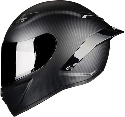 Vista 3 de Casco integral para motocicleta, casco de carreras, motocross, todoterreno, moto, calle, casco