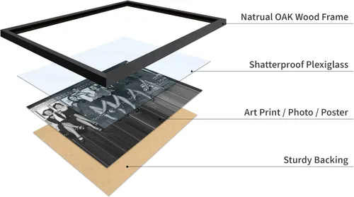 Vista 4 de Poster Master Póster de fotografía vintage, impresión feminista retro, regalo para artistas, amigas, mujeres sentadas en un mostrador de bar