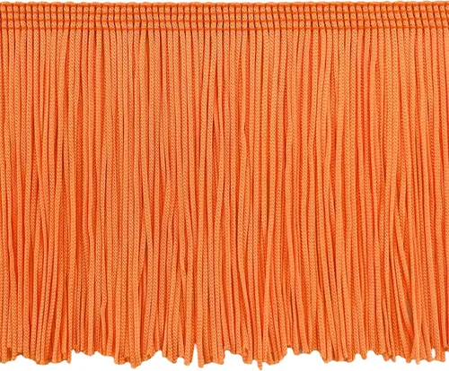 Vista 30 de Trims by The Yard Borde de flecos de cadeneta de 6 pulgadas, poliéster, decorativo, versátil para C rosa rubor (corte de 5 yardas)