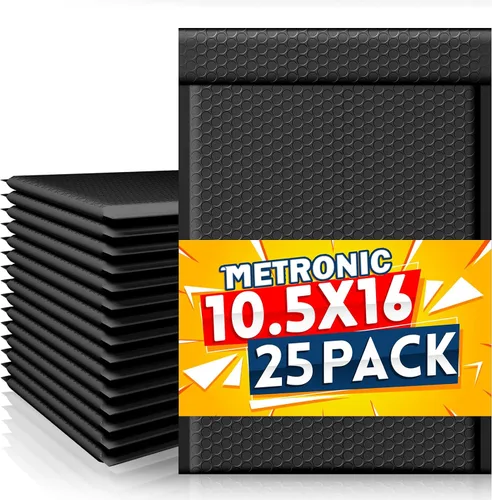 Vista 46 de Metronic Sobres de burbujas de 6 x 10 pulgadas, paquete de 100 sobres Azul