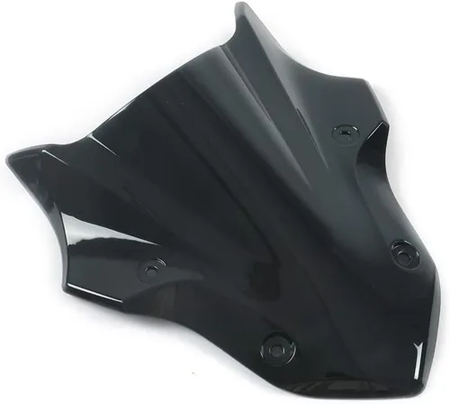 Vista 3 de Parabrisas de plástico ABS con doble burbuja para Kawasaki Z900 2017 2018 2019