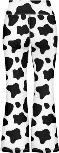 Vista 3 de Ystardream Pantalones acampanados para adolescentes y niñas, de cintura alta, talla grande, para uso diario casual