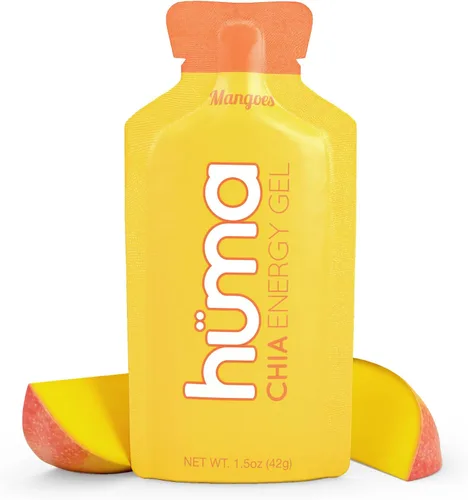 Vista 10 de Gel energético Huma Chia Energy Gel, 24 unidades, 1 Geles energéticos amigables con el estómago de comida real