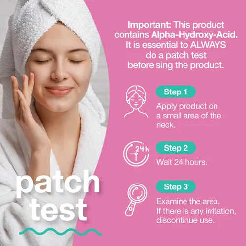 Vista 5 de Limpiador facial 10% ácido glicólico, exfoliante, no seca y espumante, antienvejecimiento, tono de piel y textura, arrugas, poros, puntos negros