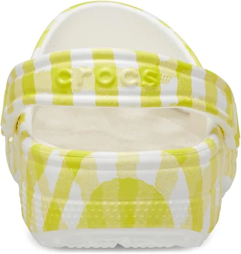 Vista 5 de Crocs Zuecos Clásicos para Adultos, Gráficos Unisex, Daylily, 6 mujer/4 hombre