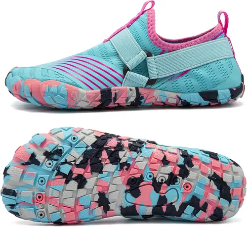 Vista 6 de CIOR Zapatos acuáticos para niños y niñas, zapatos deportivos acuáticos ligeros (niños pequeñosniños grandes)