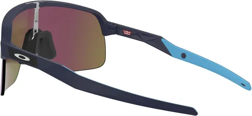Vista 5 de Oakley Lentes de sol unisex con montura negra mate, lentes Prizm Road, 0.000in