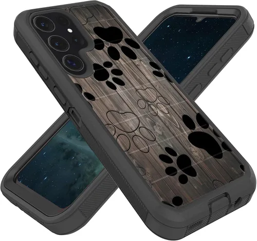 Vista 76 de Diseñada para Galaxy A17 5G de 6.7 pulgadas, resistente, resistente y duradera, a prueba de golpes, híbrida de doble capa, funda protectora de doble