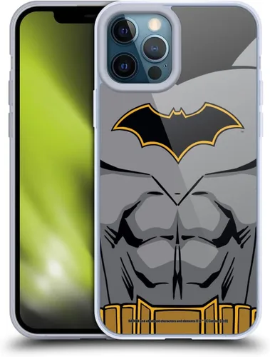 Vista 10 de Head Case Designs Funda de gel con licencia oficial de Batman DC Comics Bat Signal Logos [protección de grado militar] compatible con Apple iPhone 7