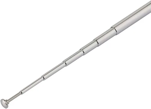 Vista 6 de Bingfu Antena de Escáner de Radio de Policía 20-1300MHz 7 Secciones Telescópica BNC Antena Masculina Radio Jamón Radio Mano CB Antena para Uniden