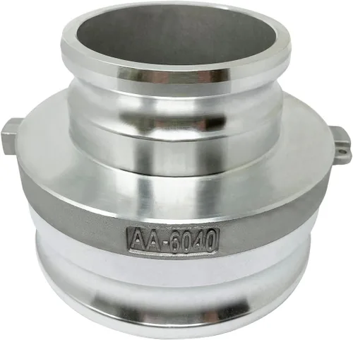 Vista 10 de Gloxco Tipo de aluminio AA leva y ranura de montaje, Camlock macho x Camlock macho (1, 1 "Camlock macho x 1" macho Camlock)