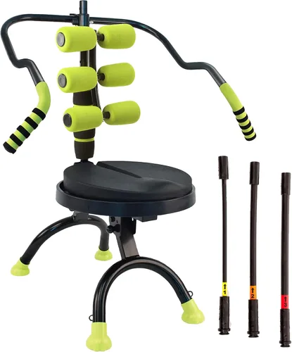 Vista 7 de AB Doer 360 - El sistema de máquina Ab Fitness proporciona un entrenamiento abdominal y activador muscular con ejercicios aeróbicos para quemar