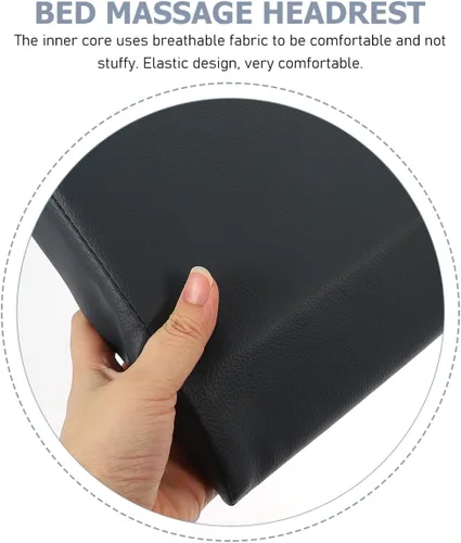 Vista 6 de Beavorty Almohada de masaje para masaje, cuna de masaje, mesa de masaje, reposacabezas de repuesto ajustable, almohada elástica de espuma