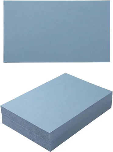 Vista 13 de Paquete de 100 tarjetas de papel grueso en blanco para invitaciones, tarjetas de felicitación, postales, fotos, papel grueso de 250 GSM