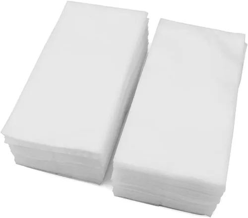 Vista 8 de 100pcs Biodegradable Non-Woven Fabric Seedling Pots - Eco-Friendly Garden Grow Bags for Seed Starting and Transplanting(20x20cm)