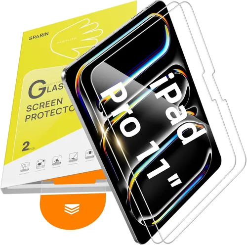 Vista 12 de SPARIN Paquete de 2 protectores de pantalla para iPad Mini 7 (A17 Pro)/Mini