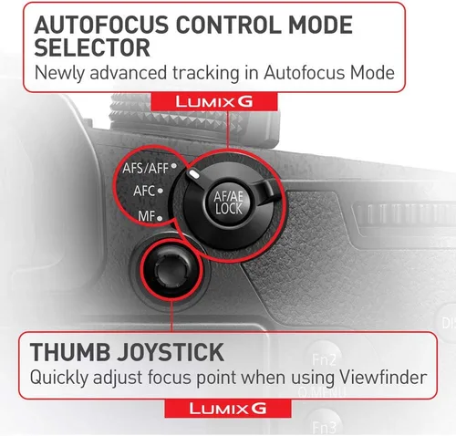 Vista 5 de Panasonic Lumix DC-GH5S - Cámara digital micro sin espejo de cuatro tercios con kit de limpieza, paquete de accesorios totalmente cargados