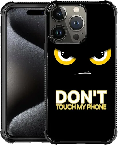 Vista 158 de CARLOCA Funda compatible con iPhone 15, increíble patrón de luz espacial nebulosa para niñas y niños, ultra protección, a prueba de golpes