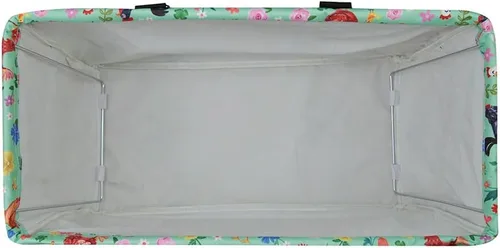 Vista 277 de NGIL Bolsa de comestibles reutilizable extra grande plegable de gran tamaño para comestibles, almacenamiento, picnic, playa, Estampado