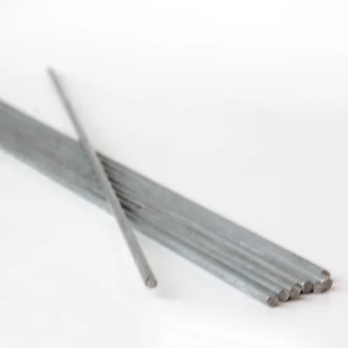 Vista 3 de Estacas de metal galvanizado de 10 pulgadas para plantas de interior y exterior (10 piezas)