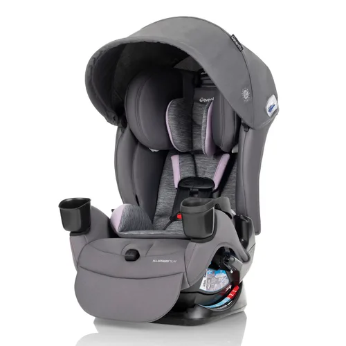 Vista 12 de Evenflo All4Stages - Asiento convertible delgado 4 en 1 para automóvil (gris balduino)