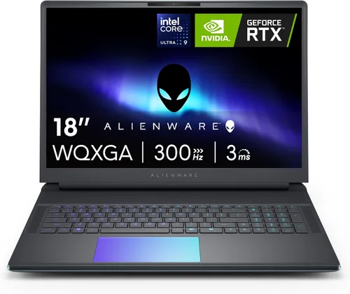 Vista 18 de Alienware Portátil para juegos 16 Area-51, RTX5070 Ti, Intel Core Ultra 9