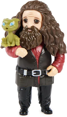 Vista 6 de Wizarding World, juego de Harry Potter, Hagrid's Hut, con 2 figuras y 9 accesorios para muñecas
