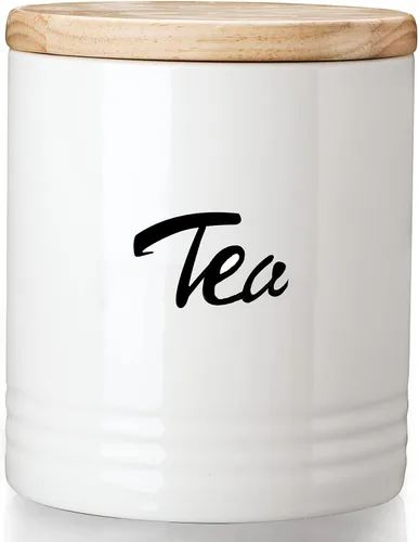 Vista 9 de LEETOYI Contenedores de almacenamiento de alimentos de porcelana con tapa, diseño de tamaño pequeño y ahorra espacio, 4.5 pulgadas, color blanco