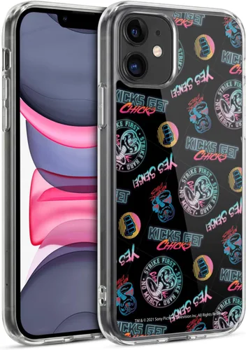Vista 142 de Head Case Designs Funda de gel suave con licencia oficial de Cobra Kai Eagle Fang Logo Key Art compatible con Apple iPhone 7 Plus/iPhone 8 Plus