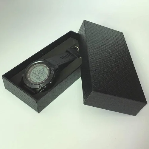 Vista 9 de Reloj de árbitro de fútbol profesional, cronómetro de memoria de 100 vueltas con temporizador de cuenta regresiva y modo silencioso, pantalla