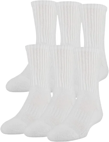 Vista 2 de Under Armour - Calcetines de algodón para niños (6 pares)
