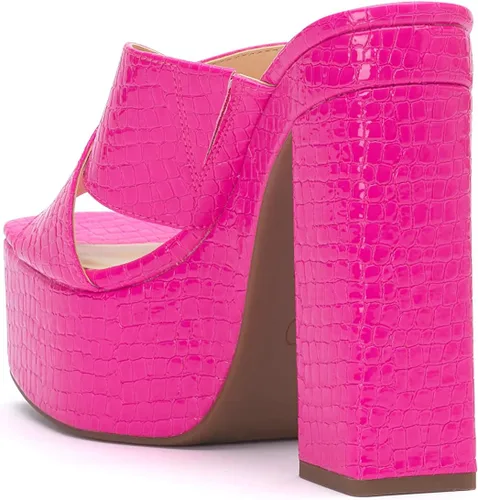 Vista 8 de Jessica Simpson Basima - Sandalias de tacón alto con plataforma para mujer