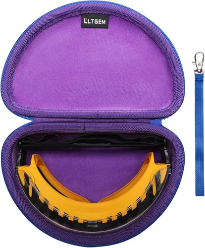 Vista 11 de LTGEM Estuche para gafas de seguridad Dewalt DPG82/DPG82-11/DPG82-11C/DPG82-11D/DPG82-21/DPG82-21C/DPG82-21D/DPG84 (Solo estuche) Hard Eva Shell