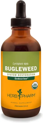 Vista 7 de Herb Pharm Extracto líquido de Bugleweed: Tintura orgánica de Bugleweed para soporte del sistema endocrino, sin gluten, sin OMG, vegano, suministro