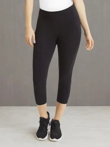 Vista 4 de Danskin Leggings capri de tiro medio para mujer