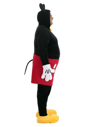 Vista 4 de Disfraz Deluxe de Mickey Mouse Talla Plus de Disney Multicolor