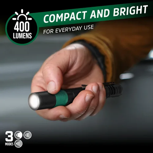 Vista 7 de Linterna de bolígrafo Energizer X-400 recargable, linterna de bolígrafo brillante resistente al agua IPX4, ligera y duradera, linterna recargable
