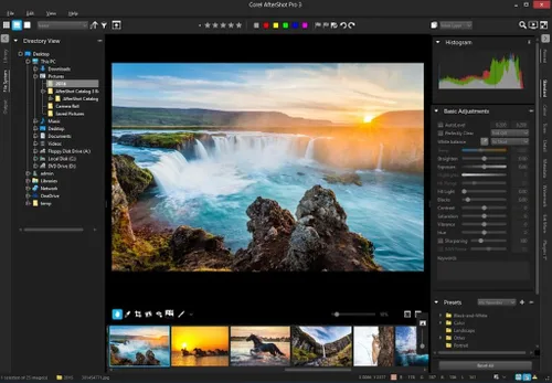 Vista 2 de Corel AfterShot Pro 3 RAW Photo Editing Software [PC/Mac Key Card]