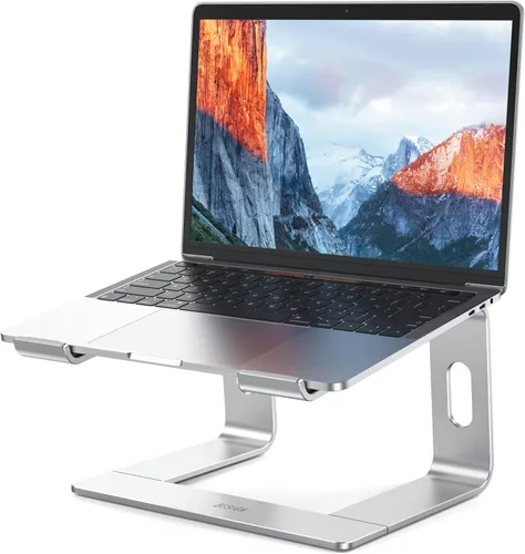 Vista 12 de BESIGN LS03 - Soporte elevador de aluminio para laptop, ergonómico y desmontable, elevador para computadora, compatible con MacBook Air Pro, Dell