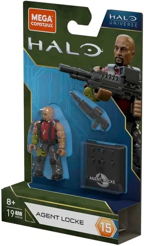Vista 2 de Figura del universo Halo de Agent Locke de MEGA BLOCKS