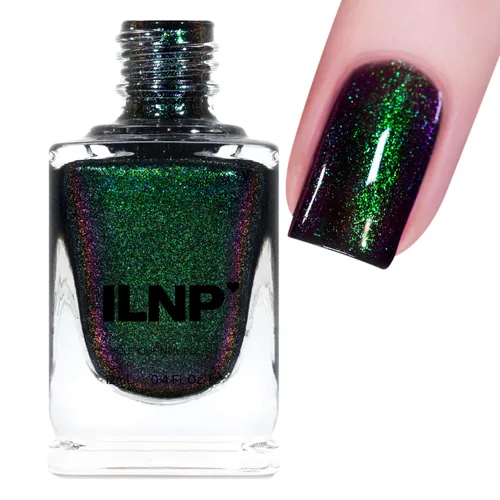 Vista 123 de ILNP 1UP - Esmalte de uñas holográfico, manicura resistente al desprendimiento, laca de uñas de larga duración, acabado suave y brillante,