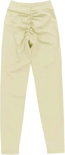 Vista 3 de ADJHDFH Leggings con espalda en V para mujer, mallas de cintura alta para entrenamiento, gimnasio, yoga, pantalones de yoga para mujer