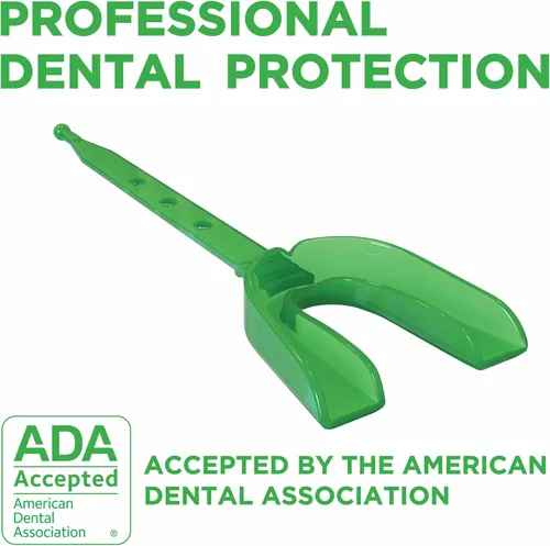 Vista 4 de Delta Dental Protector bucal deportivo con correa, aceptado por la ADA, 2 veces la absorción de impactos, funciona con aparatos ortopédicos 2X
