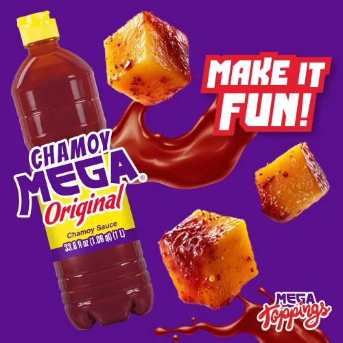 Vista 5 de Salsita de chamoy, salsa mega chamoy, 33.5 oz
