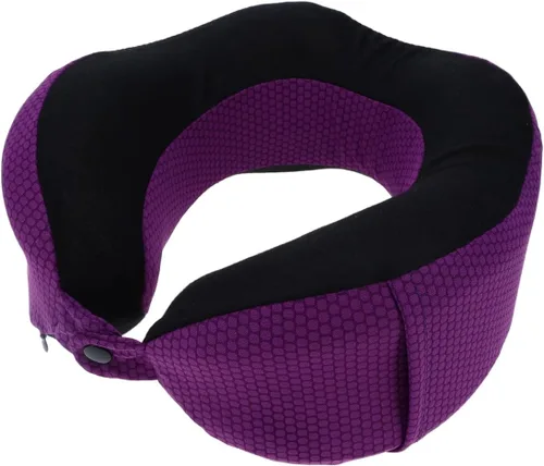 Vista 5 de BlackCanyon Outfitters YX006 Almohada de cuello de espuma viscoelástica contorneada Almohada de enfriamiento Avión Almohada de viaje Cuello Soporte