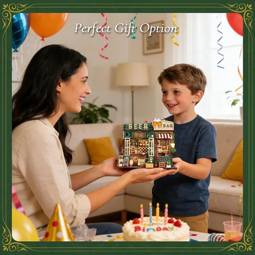 Vista 8 de Kit de casa en miniatura de Book Nook DIY