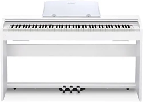 Vista 7 de Casio Privia PX-770 - Piano Digital de Consola de 88 Teclas Pesadas Teclas de Acción de Martillo Escalado Tri-Sensor II Fuente de Sonido AiR, 19