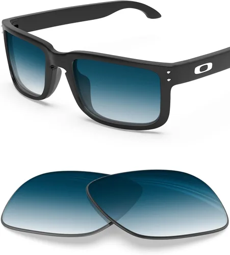 Vista 9 de BLAZERBUCK Lentes de repuesto para gafas de sol Oakley Holbrook OO9102/Holbrook Asian Fit OO9244/Holbrook Mix OO9384